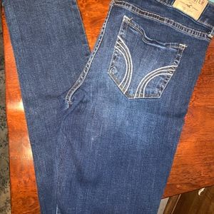 Hollister Blue Skinny Jeans